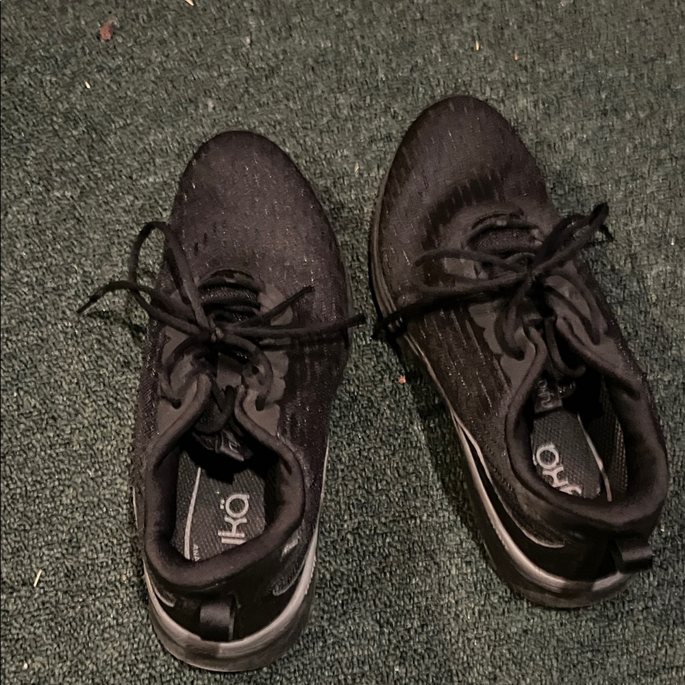 Ryka Black Lace-Up Sneakers
